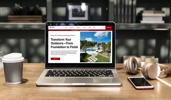 One-time project website example